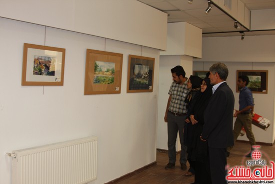 گالری نقاشی ابرنگ هنرمند رفسنجانی فهیمه پورامینایی (۳)