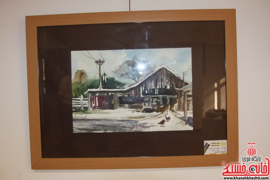 گالری نقاشی ابرنگ هنرمند رفسنجانی فهیمه پورامینایی (۴)