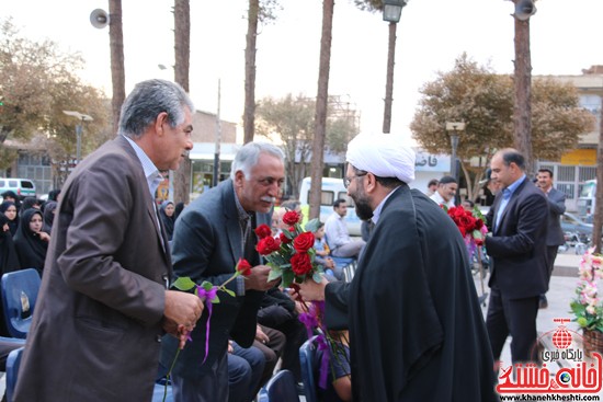 جشن تکریم سالمندان امروز شهرستان رفسنجان (۲)