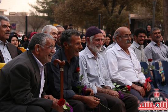 جشن تکریم سالمندان امروز شهرستان رفسنجان (۱۶)