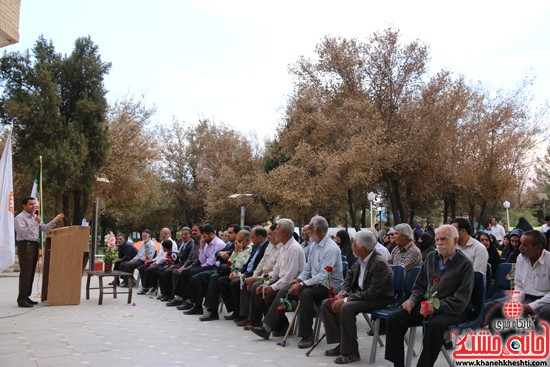 جشن تکریم سالمندان امروز شهرستان رفسنجان (۹)