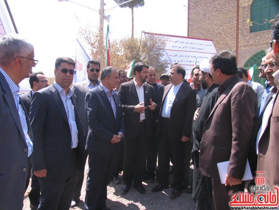 دوربین خانه خشتی در سفر وزیر راه و شهرسازی به رفسنجان (۴)