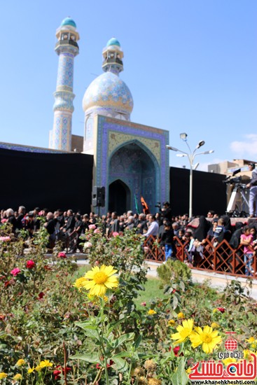 ا از تجمع هیئت های عزاداری در مسجد جامع رفسنجان (۱۹)