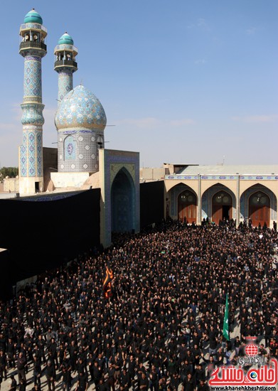 ا از تجمع هیئت های عزاداری در مسجد جامع رفسنجان (۴)