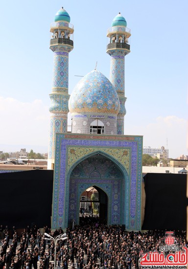 ا از تجمع هیئت های عزاداری در مسجد جامع رفسنجان (۸)