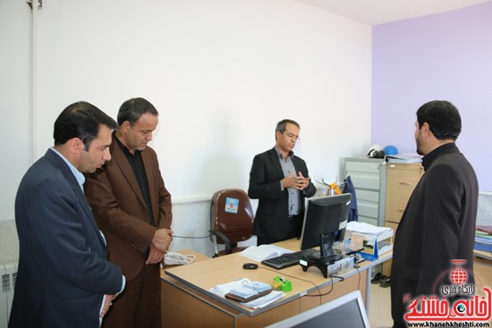 بازدید فرماندار رفسنجان از اداه گاز و اداره تعاون، کار و رفاه اجتماعی (۱۶)