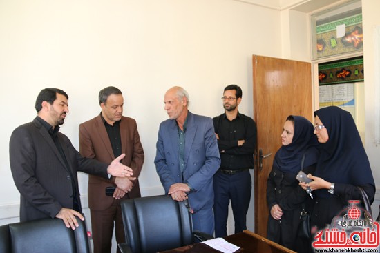 بازدید فرماندار رفسنجان از اداه گاز و اداره تعاون، کار و رفاه اجتماعی (۵)