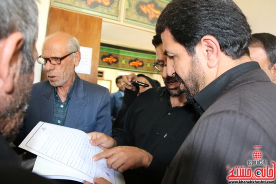 بازدید فرماندار رفسنجان از اداه گاز و اداره تعاون، کار و رفاه اجتماعی (۷)