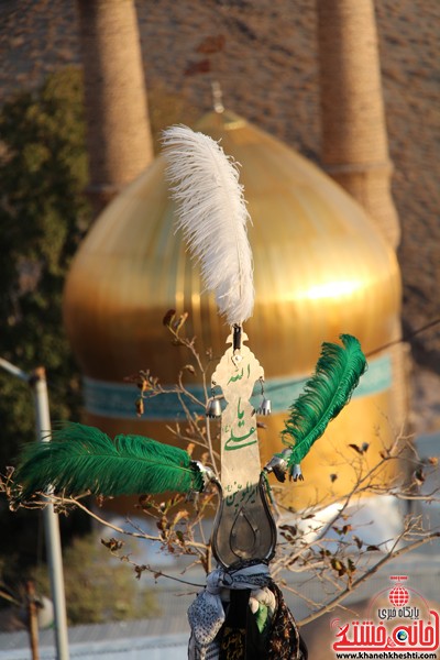 زاداری محرم در روستای دره در رفسنجان-خانه خشتی (۱۵)
