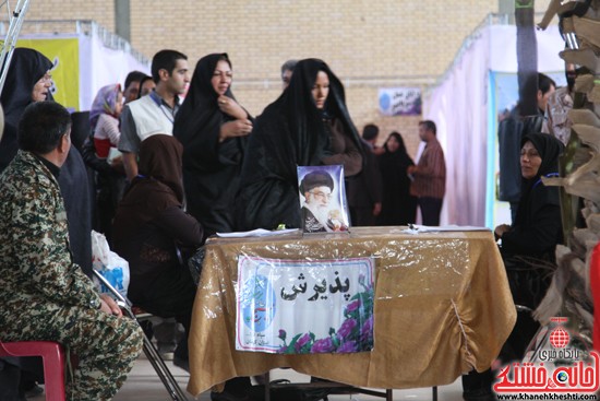 افتتاحیه بیمارستان صحرایی در رفسنجان-خانه خشتی (۱۵)