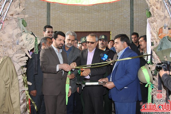 افتتاحیه بیمارستان صحرایی در رفسنجان-خانه خشتی (۵)