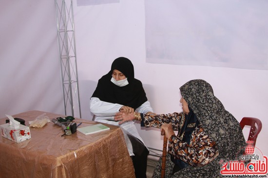 افتتاحیه بیمارستان صحرایی در رفسنجان-خانه خشتی (۸)