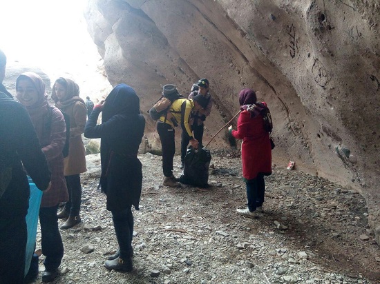 بازدید از دره راگه رفسنجان-خانه خشتی (۱)