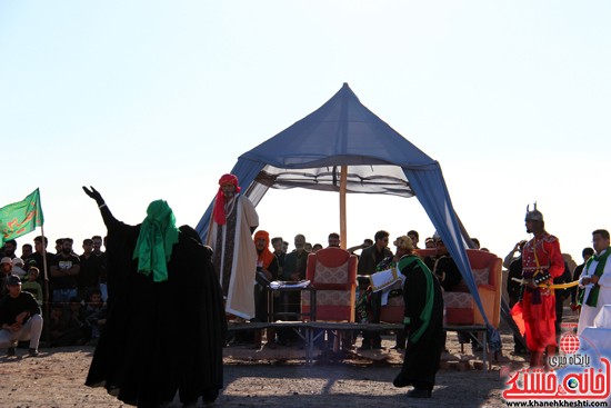 هیئت تعزیه خوانی علمدار کربلا تعزیه بازار شام و شهادت حضرت رقیه در رفسنجان (۱۵)