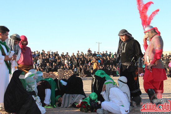 هیئت تعزیه خوانی علمدار کربلا تعزیه بازار شام و شهادت حضرت رقیه در رفسنجان (۲۶)