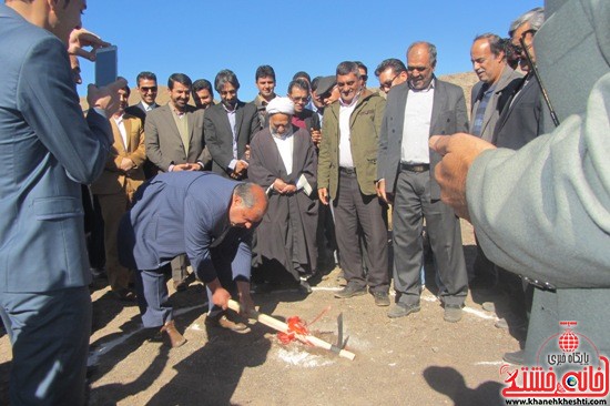 کلنگ زنی دهکده آرامش رفسنجان-خانه خشتی (۱۱)
