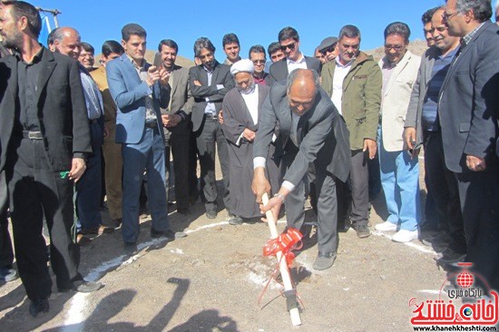 کلنگ زنی دهکده آرامش رفسنجان-خانه خشتی (۱۲)