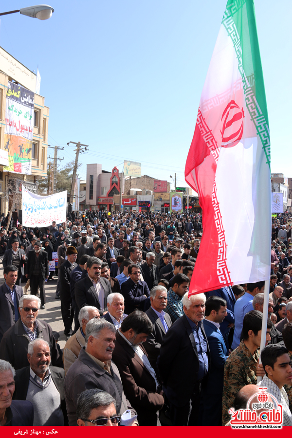 راهپیمایی ۲۲ بهمن ۹۴ رفسنجان -خانه خشتی (۲۹)