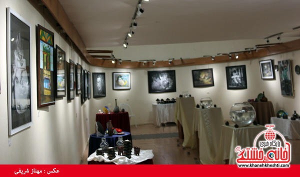 نمایشگاه گروهی نقاشی و صنایع دستی-رفسنجان-خانه خشتی (۱۵)
