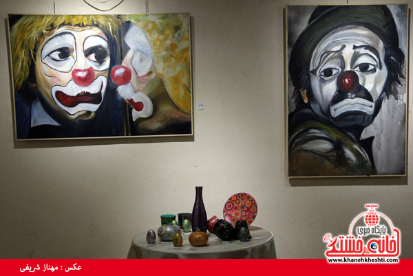 نمایشگاه گروهی نقاشی و صنایع دستی-رفسنجان-خانه خشتی (۳)