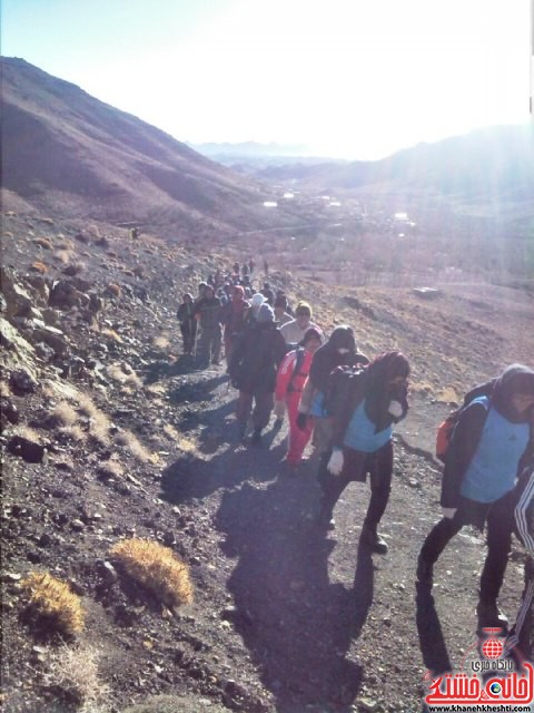 صعود مشترک به قله برفدون راویز رفسنجان_خانه خشتی (۲)