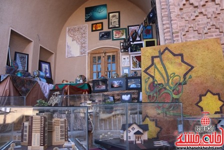 نمایشگاه بشری -کاروانسرای شاه عباسی-رفسنجان-خانه خشتی (۱) - Copy