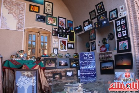 نمایشگاه بشری -کاروانسرای شاه عباسی-رفسنجان-خانه خشتی (۲) - Copy