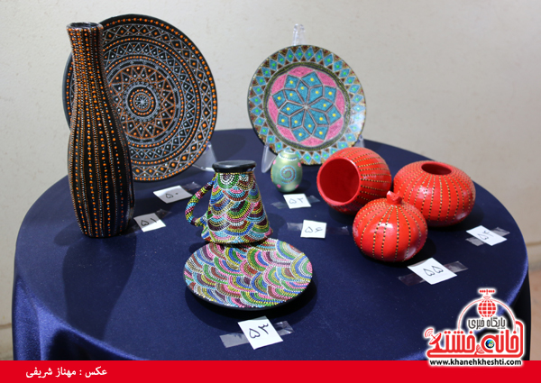 نمایشگاه گروهی نقاشی و صنایع دستی-رفسنجان-خانه خشتی (۱۰)