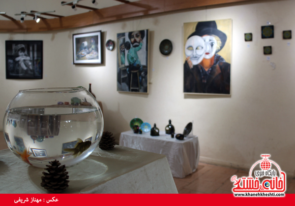 نمایشگاه گروهی نقاشی و صنایع دستی-رفسنجان-خانه خشتی (۱۲)