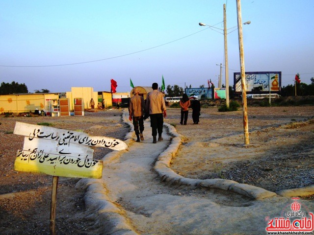 بازدید دانشجویان دختر بسیجی از مناطق عملیاتی جنوب_خانه خشتی_رفسنجان_ بهناز شریفی (۳۳)