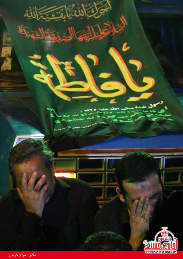 عزاداری شهادت حضرت فاطمه (س) در رفسنجان-خانه خشتی (۸)