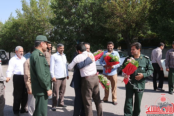 استقبال از شش مدافع حرم حضرت زینب در رفسنجان