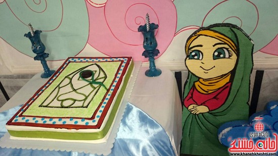 مراسم جشن تکلیف ویژه دانش آموزان پایه سوم (نوتکلیفان) دبستان دخترانه امام حسن مجتبی(ع) رفسنجان