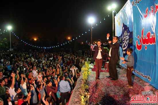  جشن بزرگ نیمه شعبان در شهربازی رفسنجان
