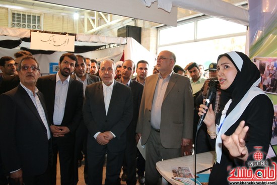بازدید وزیر آموزش پرورش از نمایشگاه دستاوردهای انجمن های علمی دانشگاه ولیعصر(عج) رفسنجان