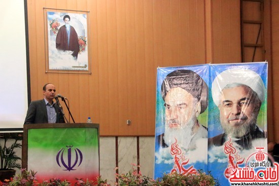 محمد محسن بیگی مدیر کل آموزش و پرورش استان کرمان در نشست معلمین شهرستان رفسنجان