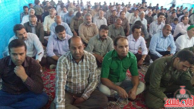 اقامه اولین نمازجمعه در مصلی جدید شهر صفائیه (۱۰)