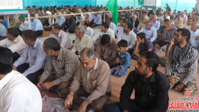 اقامه اولین نمازجمعه در مصلی جدید شهر صفائیه (۵)