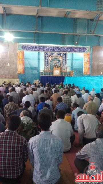 اقامه اولین نمازجمعه در مصلی جدید شهر صفائیه (۶)