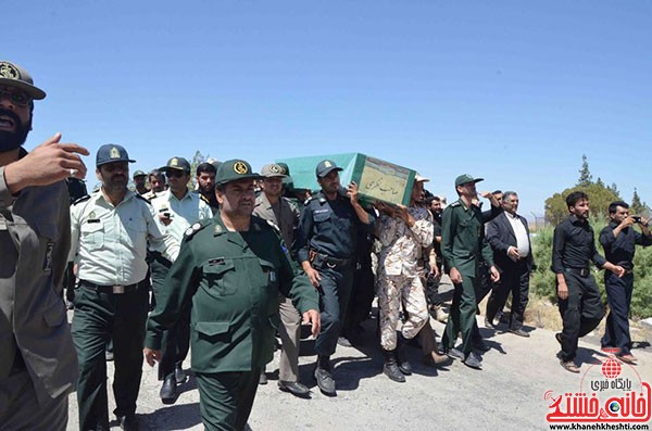 استقبال از شهید مدافع حرم در رفسنجان (11)
