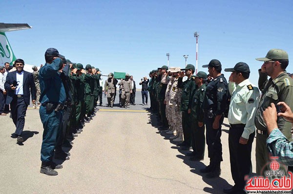 استقبال از شهید مدافع حرم در رفسنجان (2)