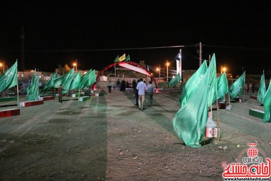 مراسم احیای اولین شب قدر در مصلی امام خامنه ای رفسنجان