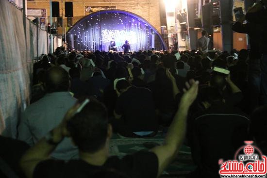 مراسم احیای اولین شب قدر در مصلی امام خامنه ای رفسنجان