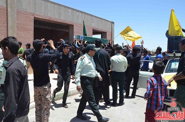 استقبال از شهید مدافع حرم در رفسنجان (۱۸)