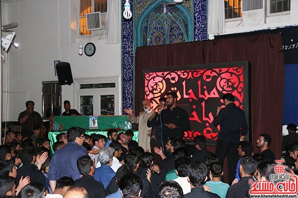 وداع با شهید مدافع حرم در مسجد امام(ره) رفسنجان (۷)