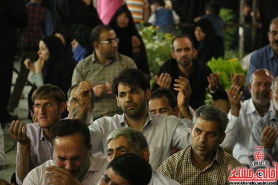 مراسم وداع با ماه مبارک رمضان در مسجد جامع رفسنجان