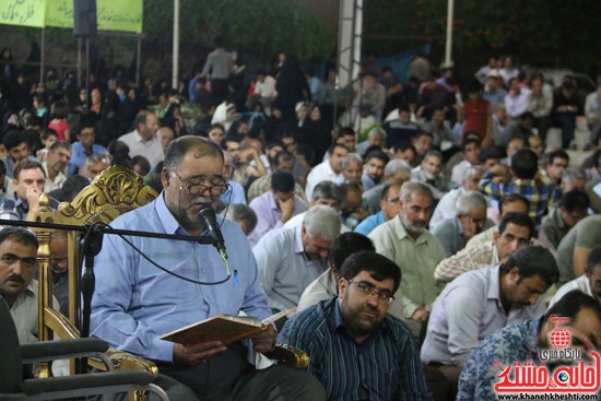مداحی علی مدد در مراسم وداع با ماه مبارک رمضان در مسجد جامع رفسنجان