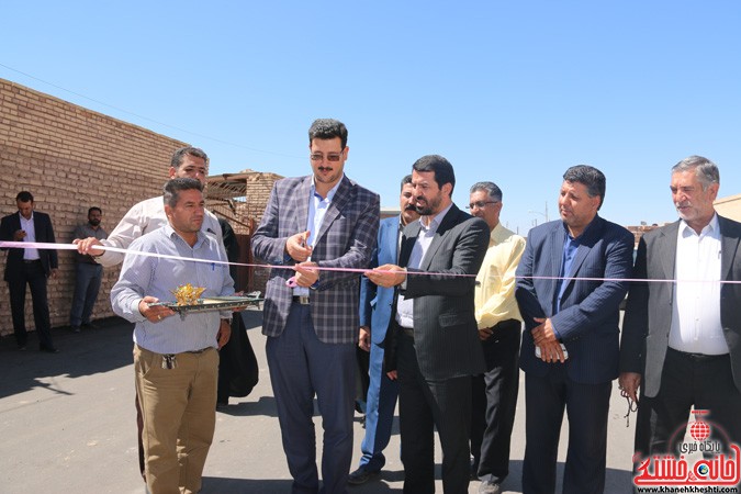 افتتاح هفت پروژه عمرانی در رفسنجان با اعتبار 26 میلیارد ریال در سومین روز از هفته دولت