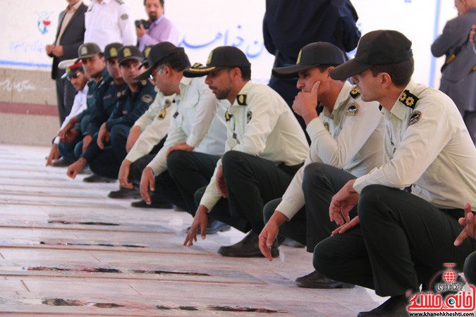 تجدید پیمان دولتی های رفسنجان با شهداء