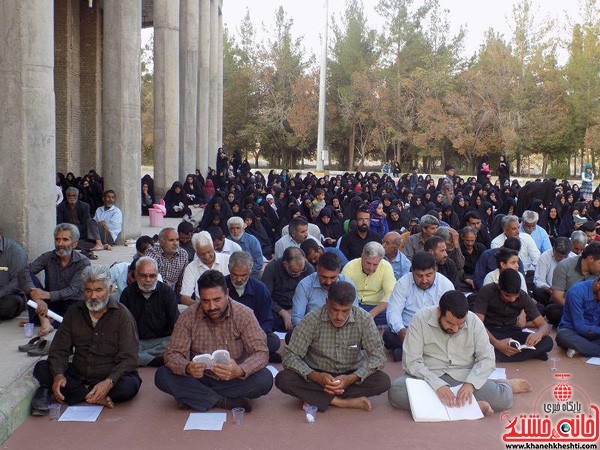 مراسم دعای عرفه در جوار امامزاده سیدجلاالدین نوق